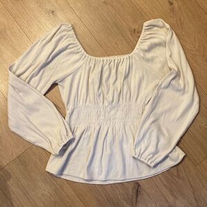 Madewell small irony square neck top 🤍